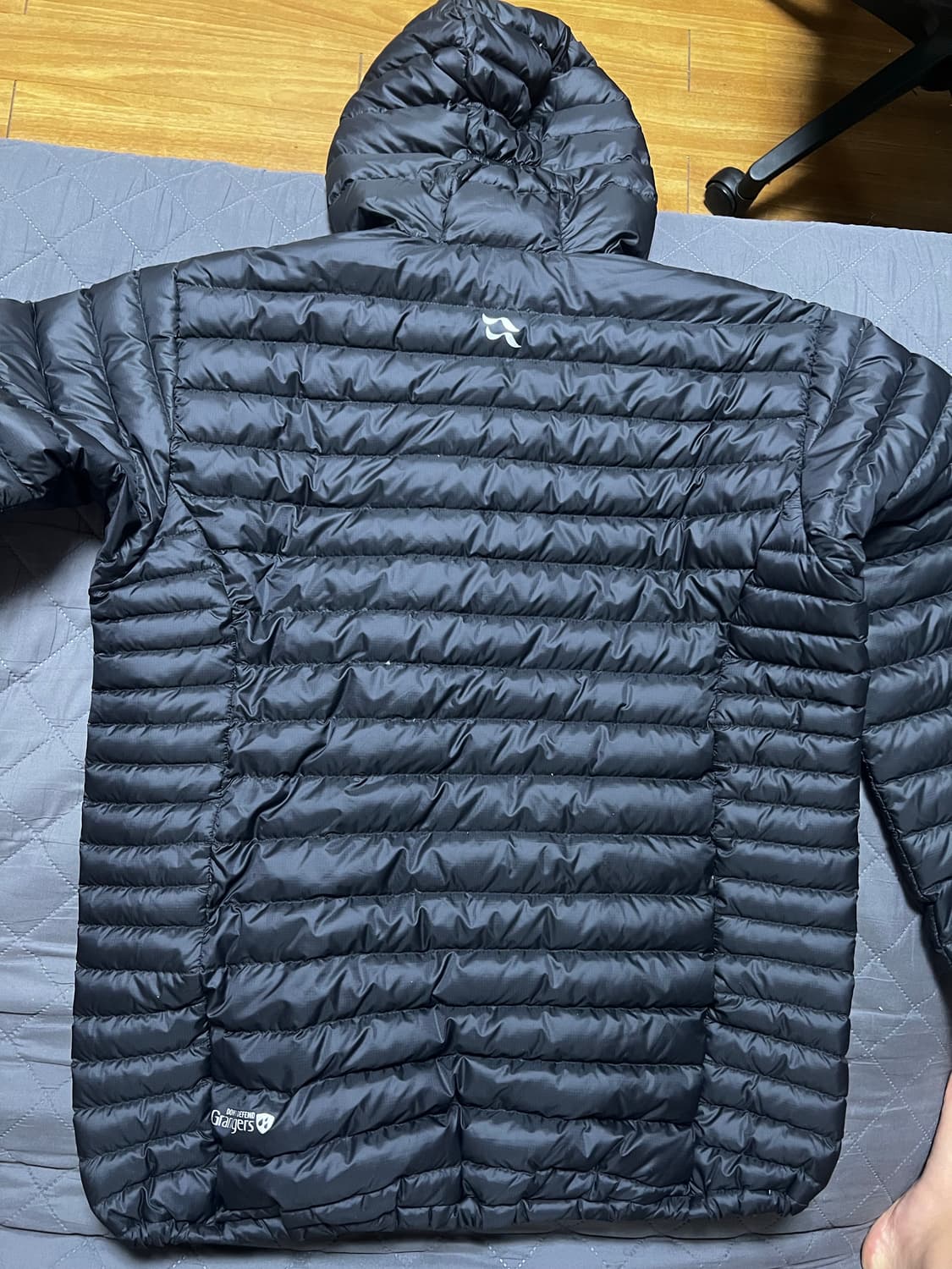 랩 마이크로라이트 알파인 자켓 블랙 (L) 판매 상품이미지8