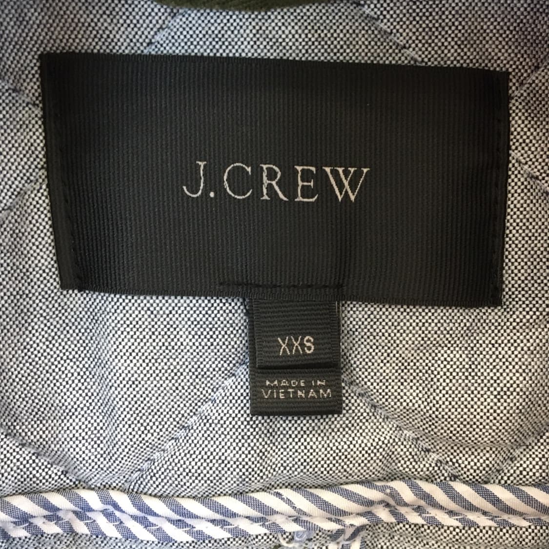J.CREW 제이크루 금장 퀄팅자켓 XXS-XS 상품이미지5