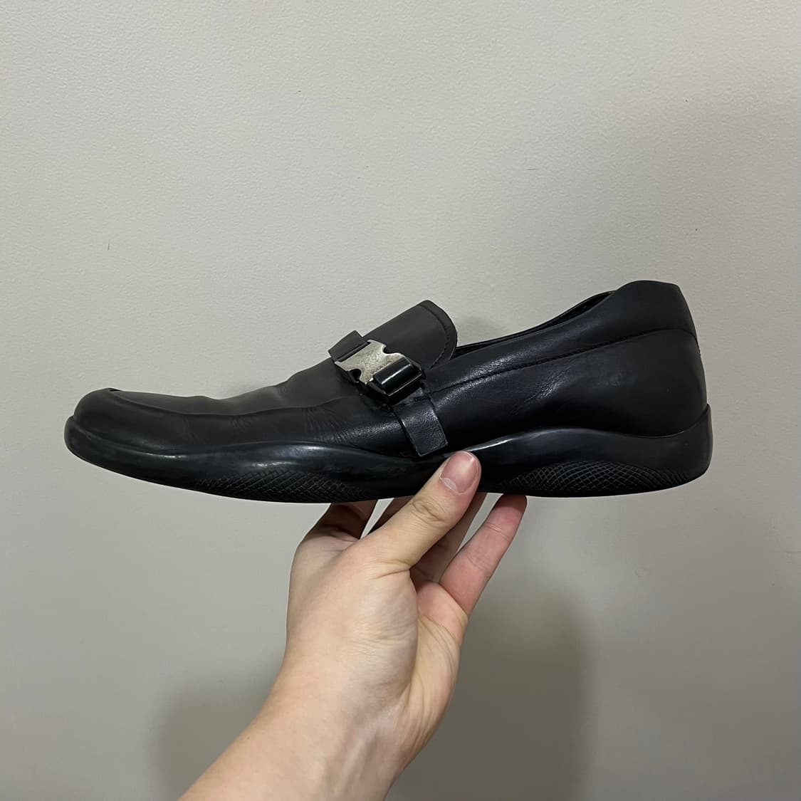 Prada Sports Buckle Loafers 상품이미지1