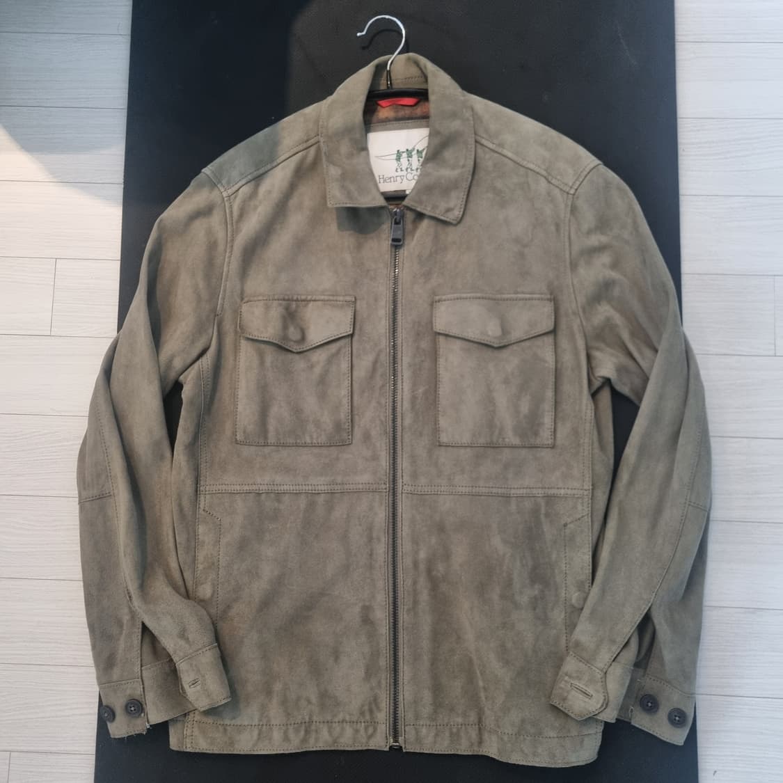 헨리코튼 스웨이드자켓 상품이미지1