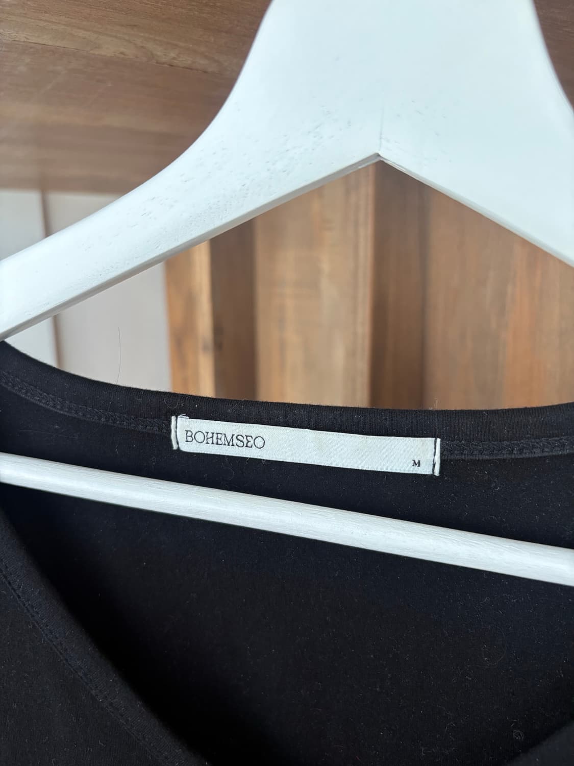 보헤미안서울 브이넥 버튼 드레스 상품이미지3