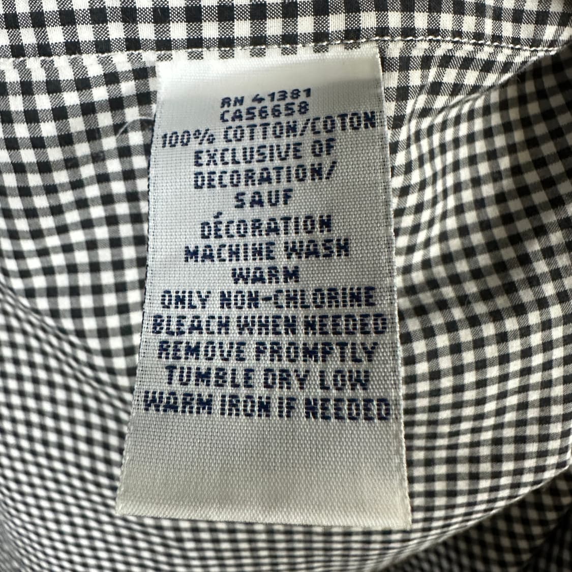 폴로 체크 드레스 셔츠 상품이미지3