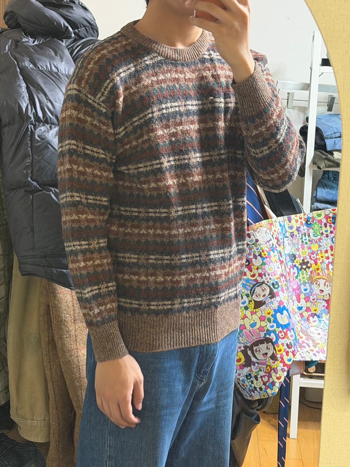 gim 브리티시 울 페어아일 니트 상품이미지6