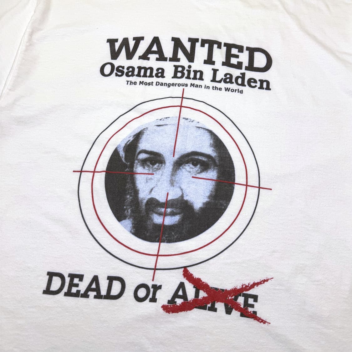 00’s 오사마 빈 라덴 티셔츠 상품이미지3