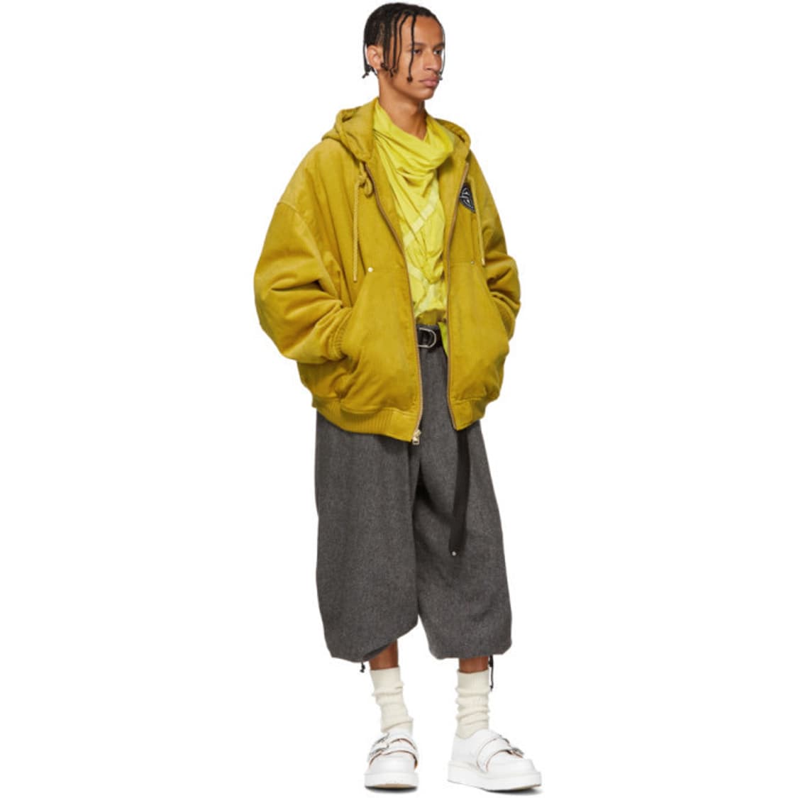 랜드로드 18a/w 코듀로이 로고 파카 상품이미지10