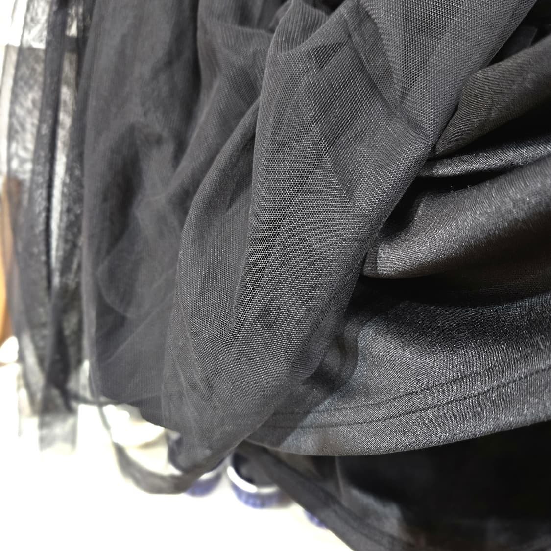 블랙 튤 스커트 상품이미지4