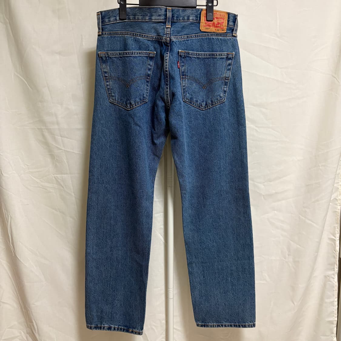리바이스 505 레귤러 스트레이트 데님팬츠 / W32, L30 상품이미지6