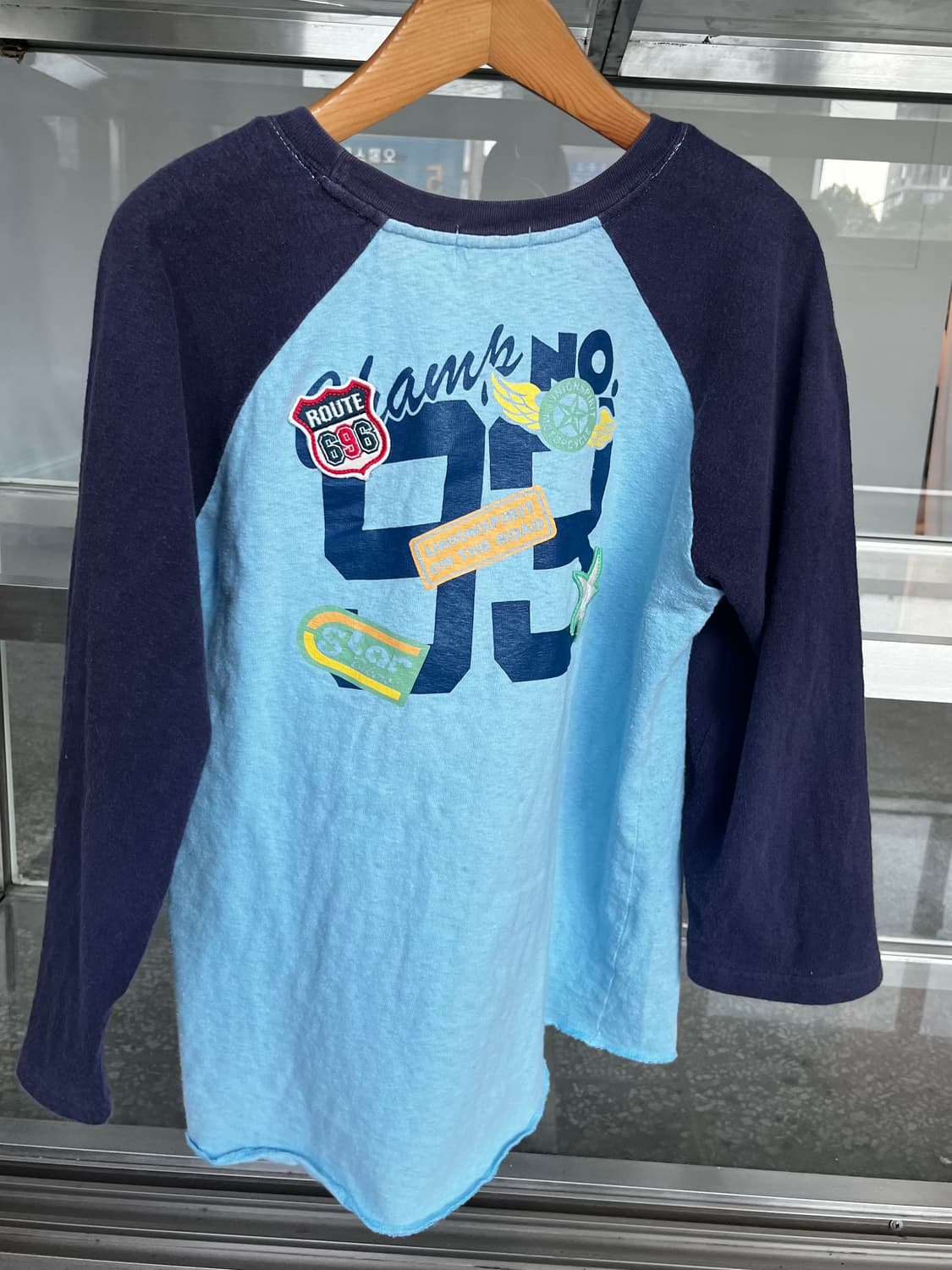 ⊹ Blue Moto Raglan Tee 상품이미지10