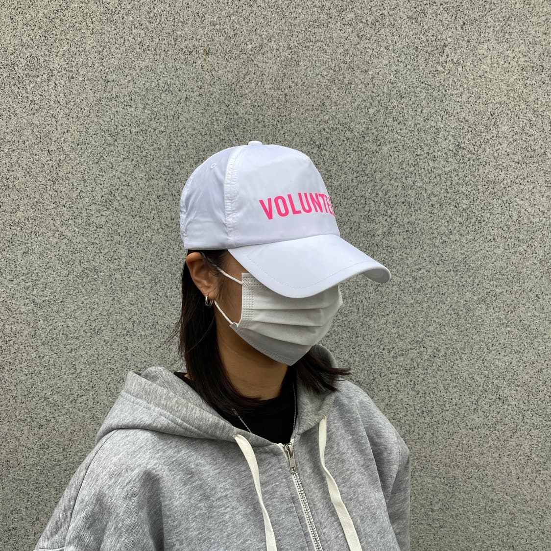 나이키 'VOLUNTEER' 화이트 캡 상품이미지4