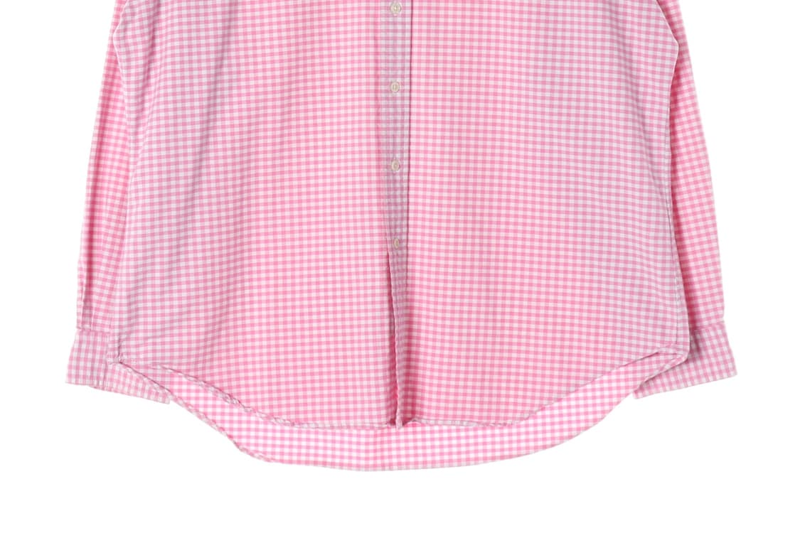 폴로 랄프 로렌 체크 셔츠 핑크 XL 상품이미지4