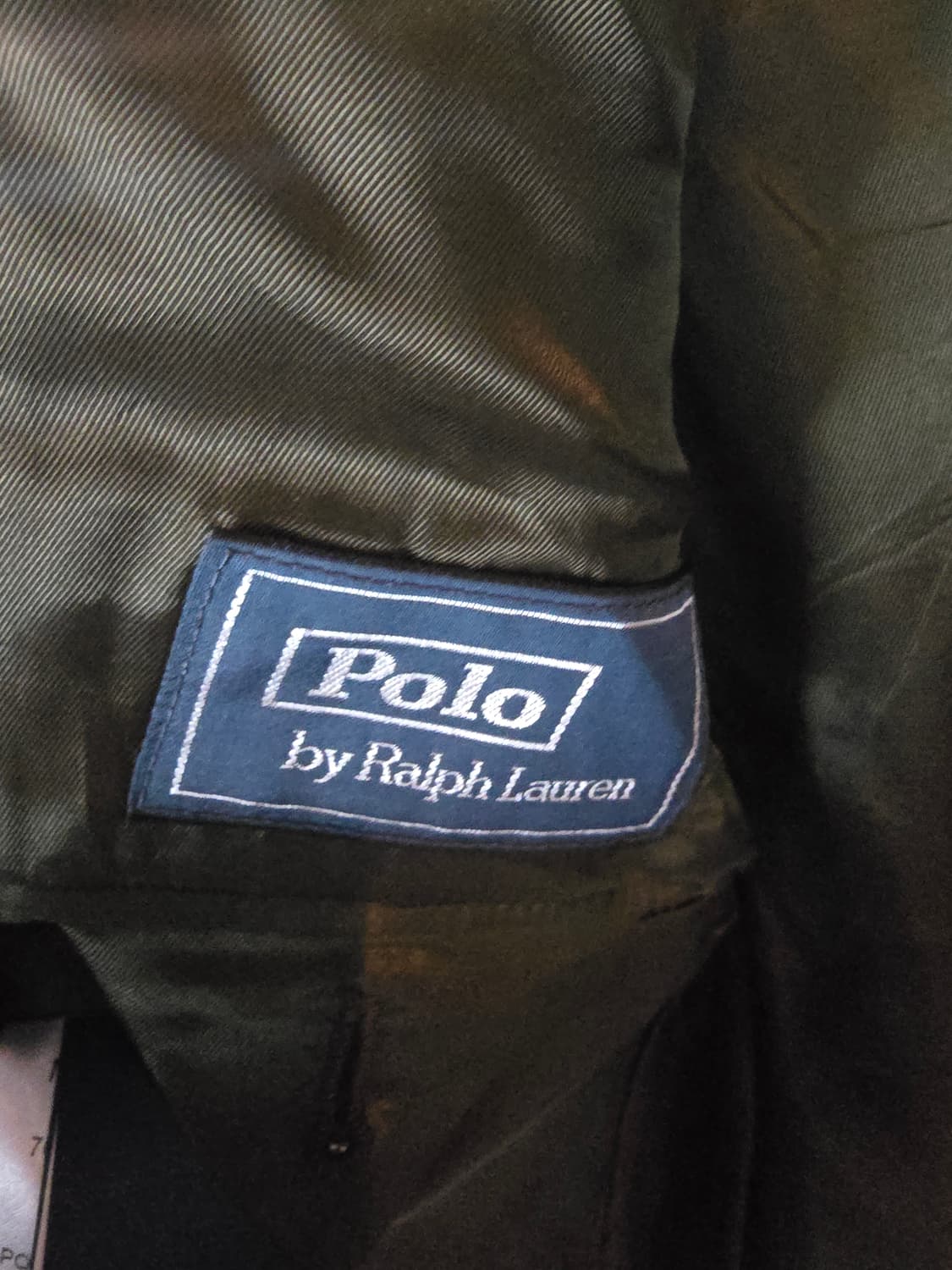 폴로  랄프로렌 체크 블레이저 이태리 모100프로 자켓 상품이미지4