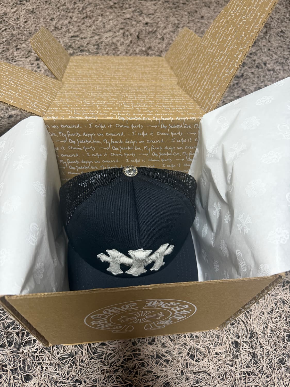 크롬하츠 세메터리 트럭커 모자 송치 크로스 상품이미지6