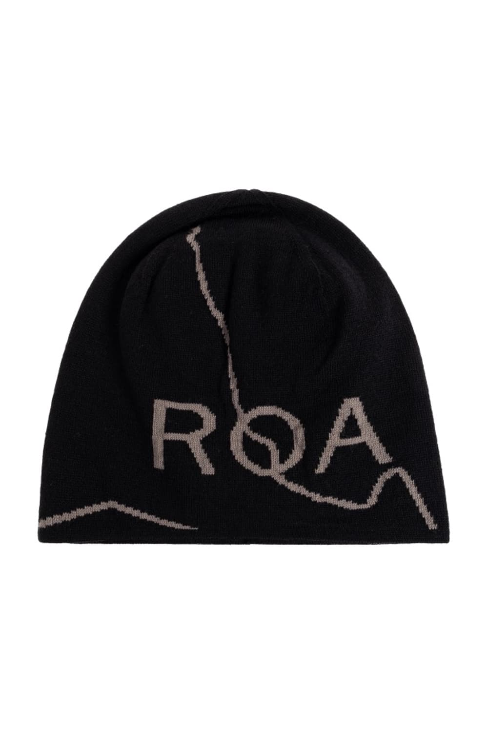 로아 하이킹 26ss 로고 울 비니/블랙 상품이미지3