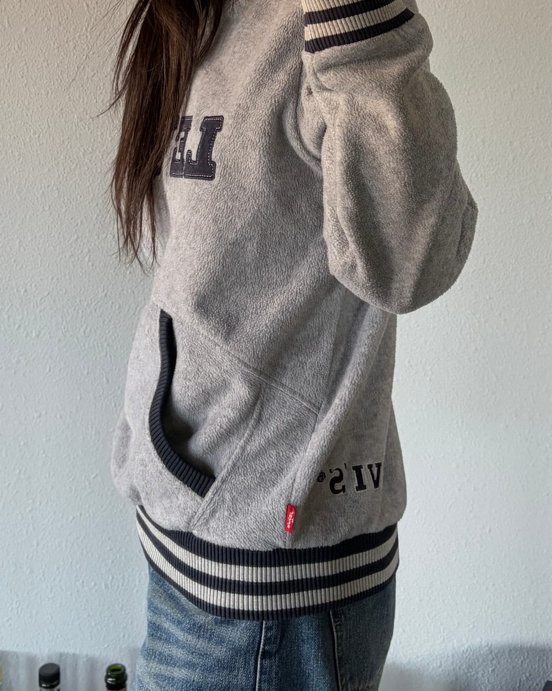 [S]리바이스 스펠아웃 플리스 후드 상품이미지3