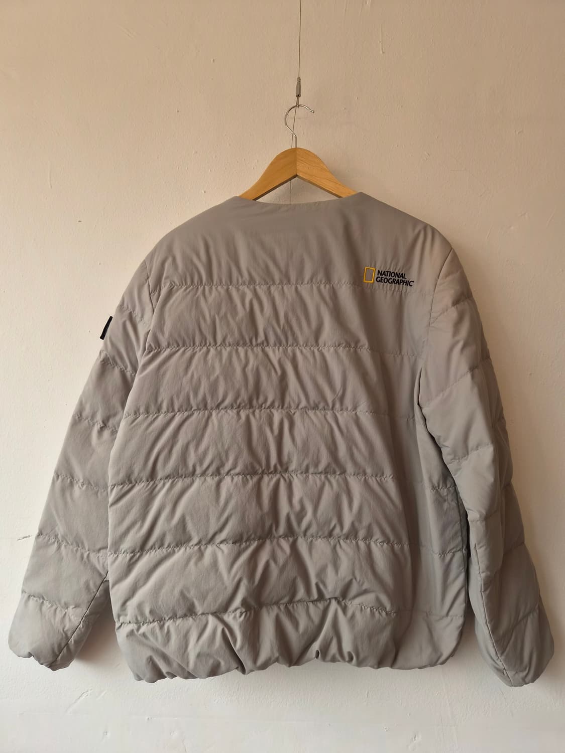 내셔널지오그래픽 남성 노카라덕다운패딩점퍼 XL사이즈 상품이미지3