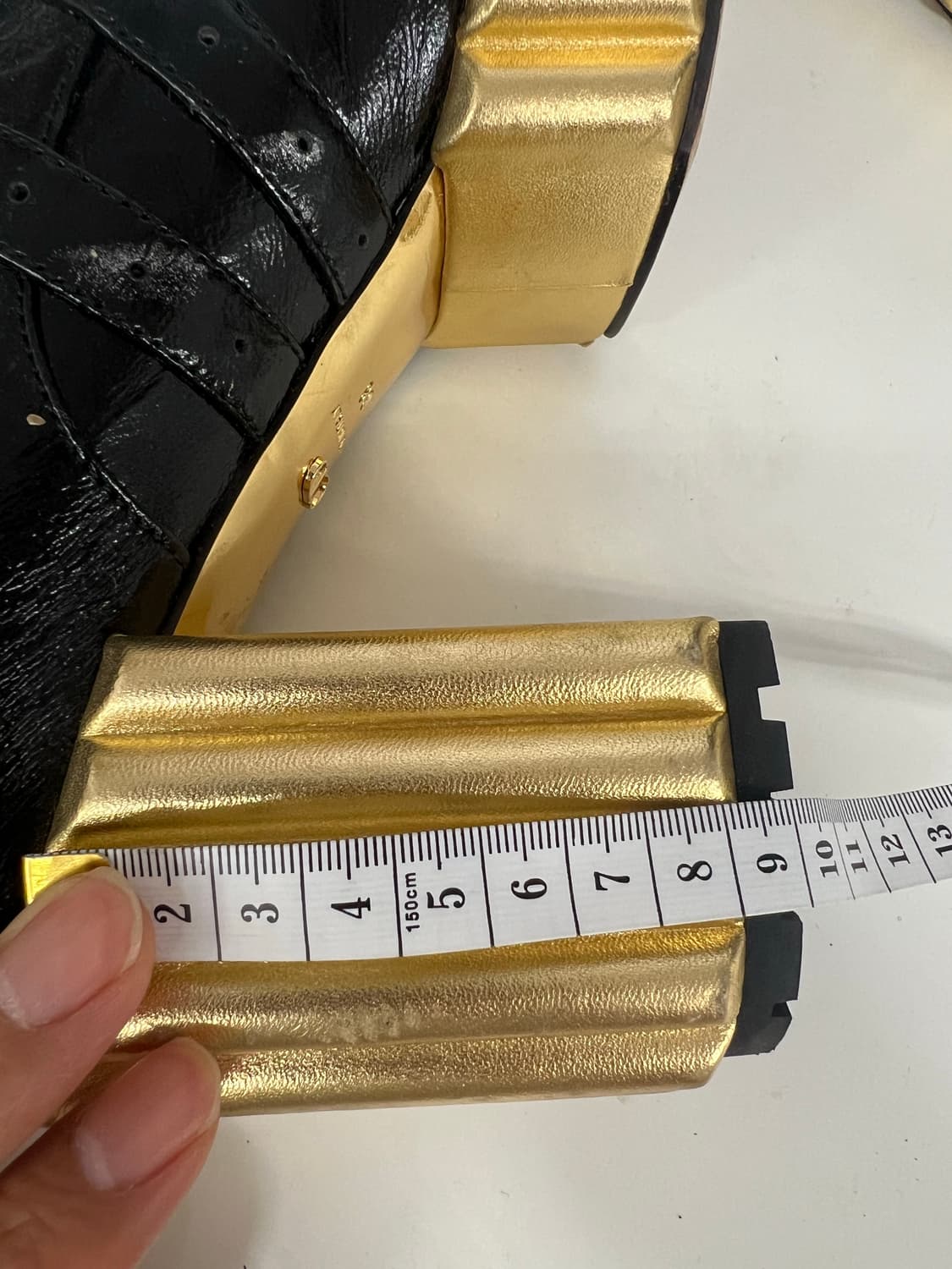 정품) 디올 블랙 레더 미션 앵클부츠 38 상품이미지9