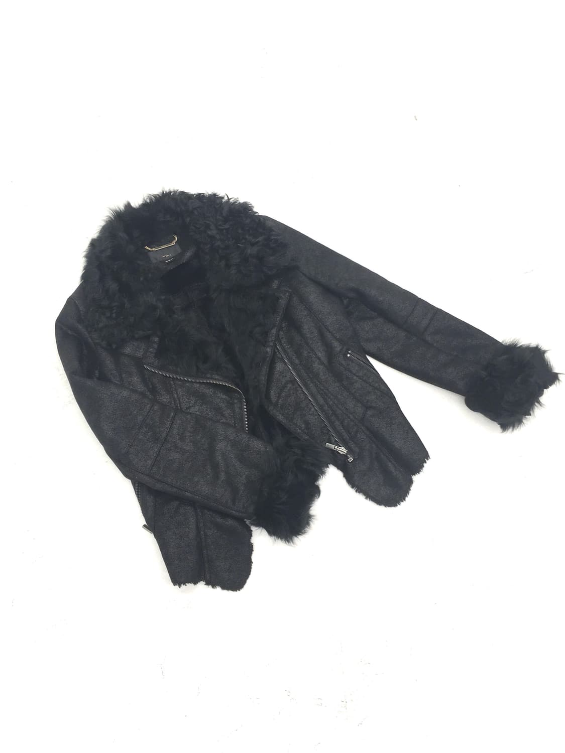 black fur mustang jacket 상품이미지6