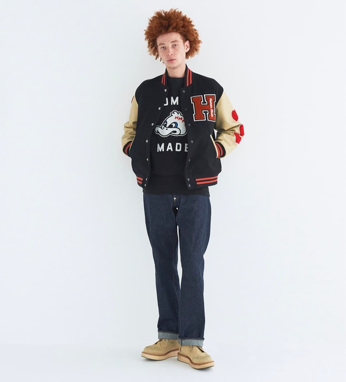 휴먼메이드 바시티 자켓 XL Humanmade varsity 상품이미지1