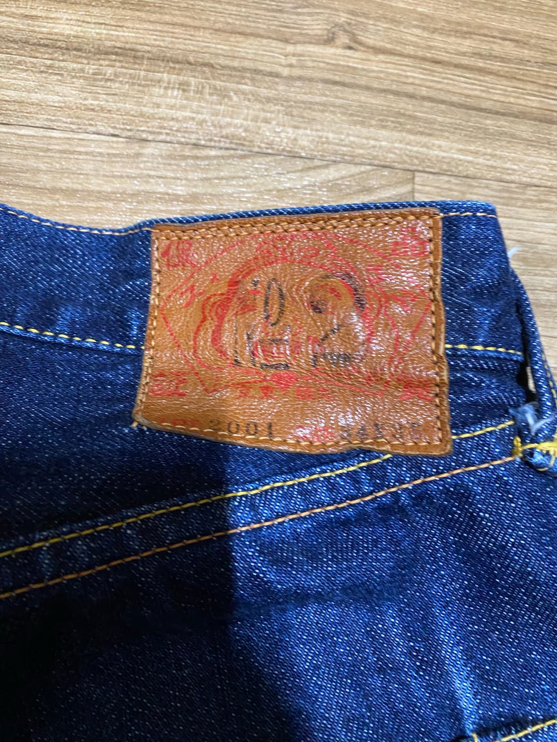 EVISU 에비수 재팬 데님 34사이즈 상품이미지4
