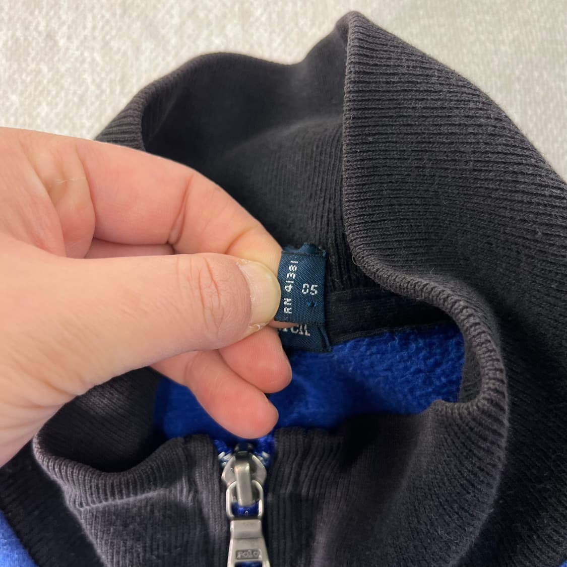 100 폴로랄프로렌 파검 코튼 집업 상품이미지5