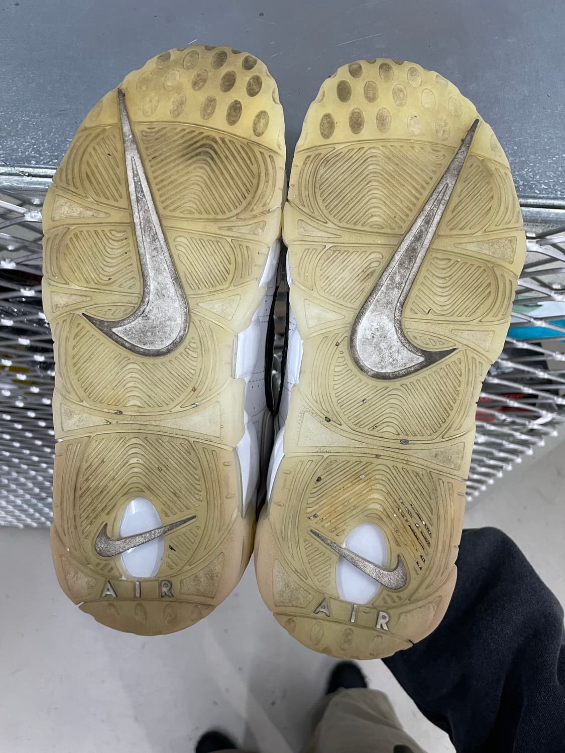 나이키 에어 모어 업템포 96 화이트 270 (gr-4599) 상품이미지6