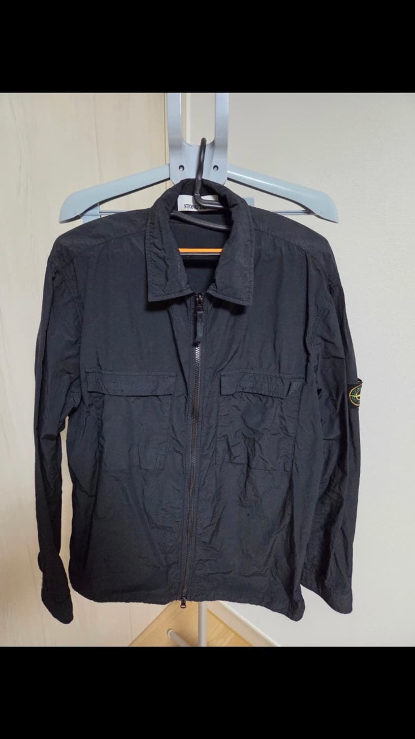 스톤아일랜드 블랙 오버셔츠 105 상품이미지1