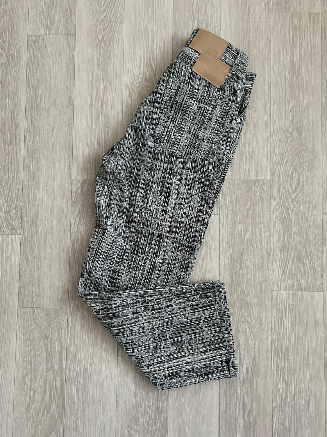 퍼버즈 perverze 스크래치드 자카드 팬츠 상품이미지6