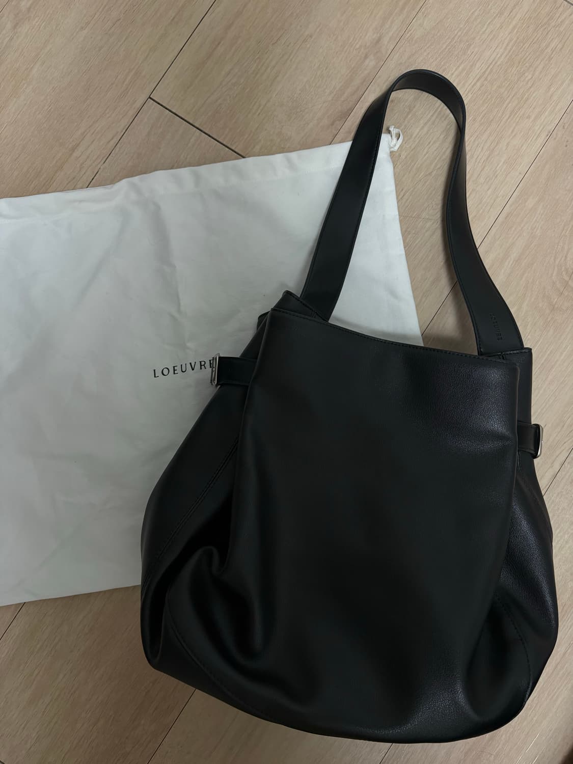 루에브르 삭 드 플로 레더 블랙 상품이미지5