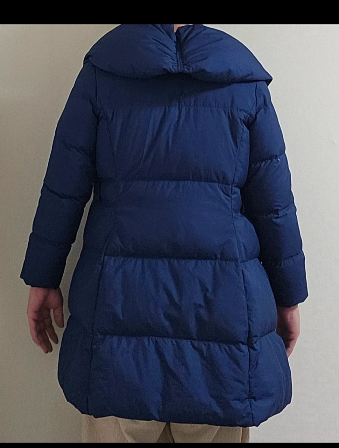 랄프로렌 여성 로얄 블루 롱패딩 XL(16) 상품이미지4