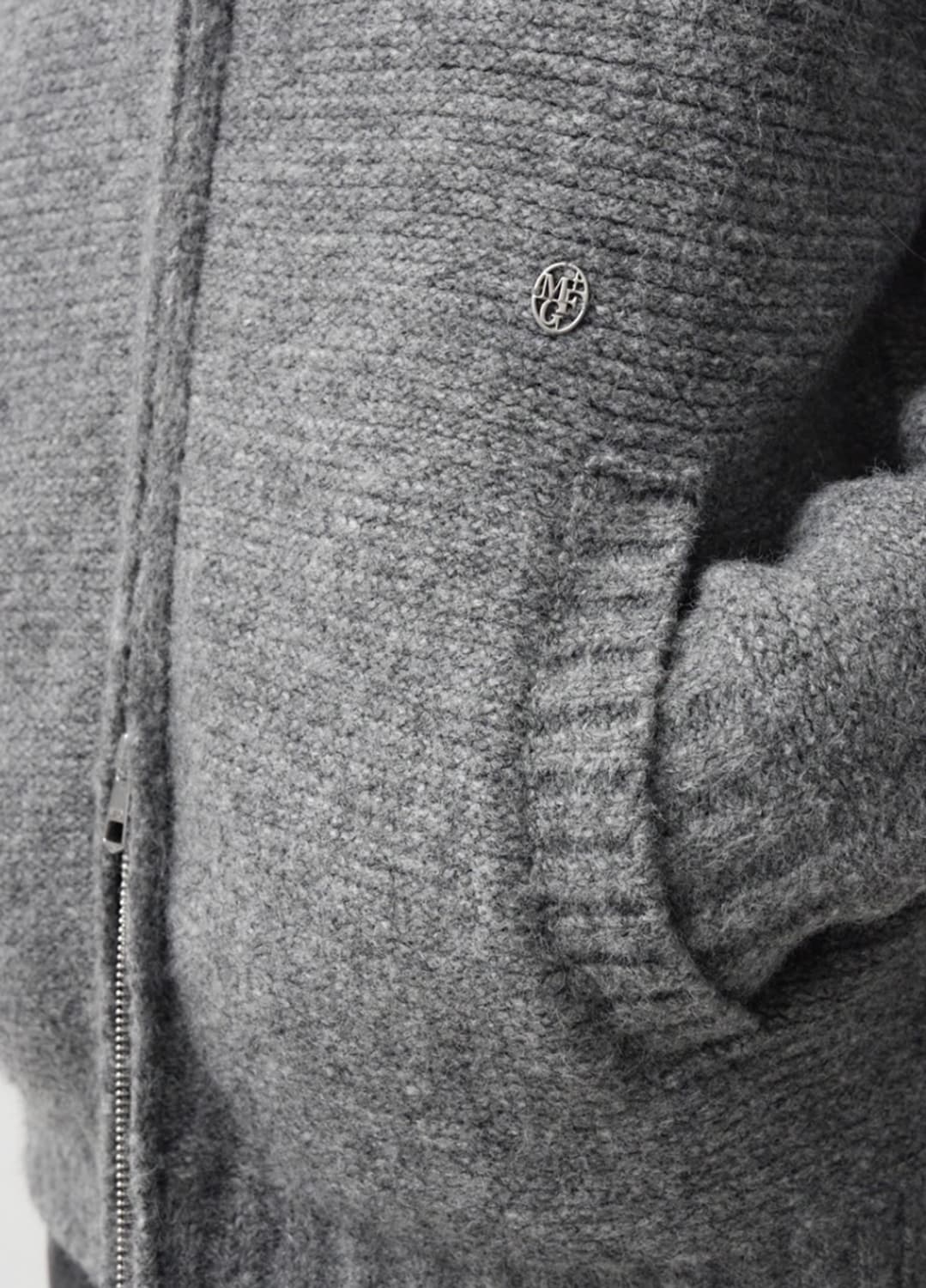 마리떼 프랑소와 저버 COLLAR CARDIGAN charcoal 상품이미지3