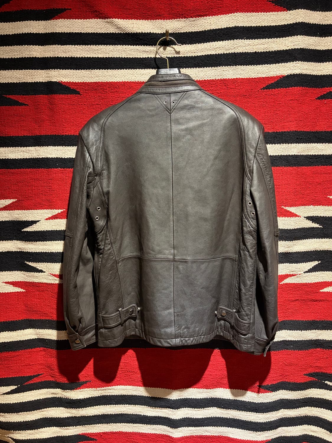 Vintage 4pocket biker jacket/ 양가죽 라이더자켓 상품이미지5
