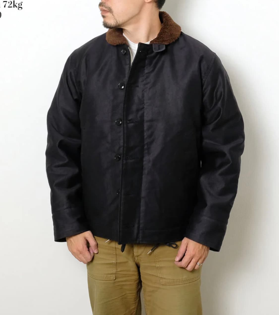 [42] 버즈릭슨 N-1 덱 자켓 네이비 (BR15340) 상품이미지1