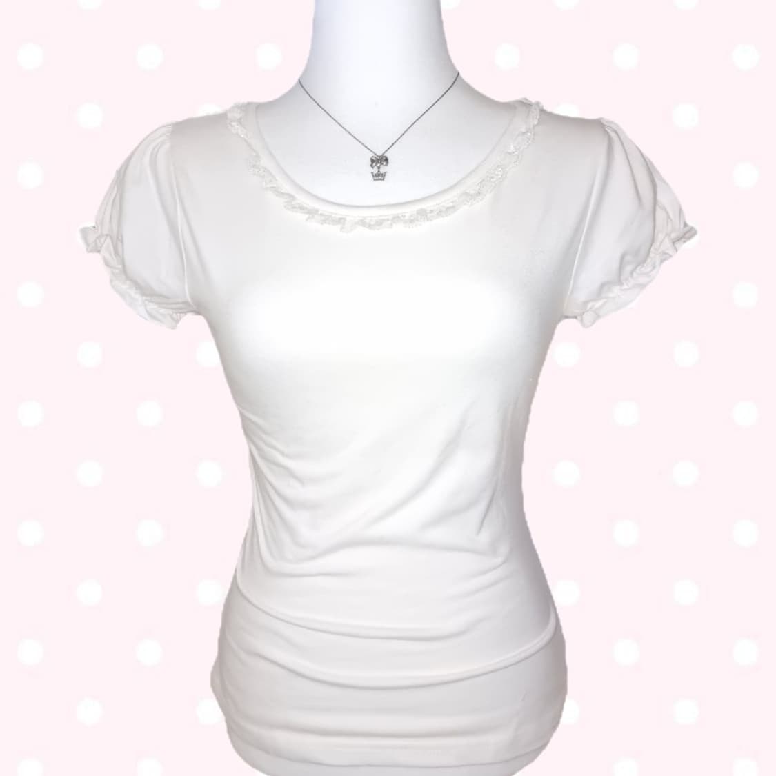 초희귀 tralala 트랄라라 히메갸루 레이스 탑 라떼갸루 리즈리사계 상품이미지1