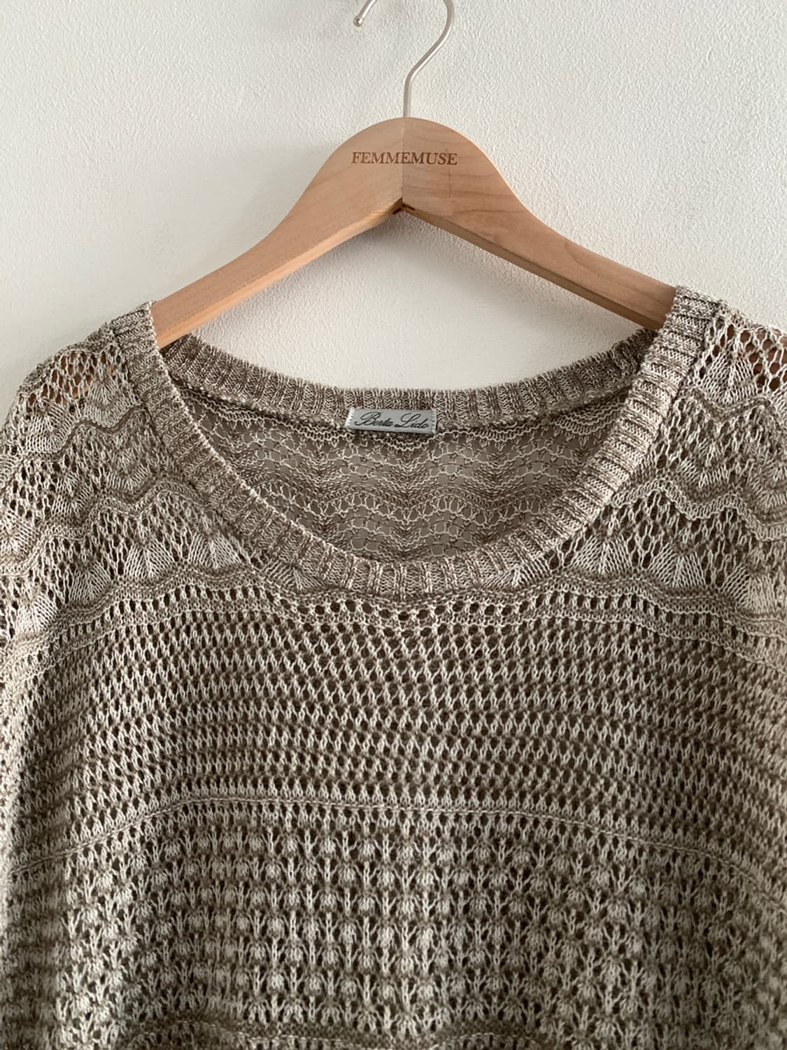 (Vintage)Mori ethnic loose knit 상품이미지2