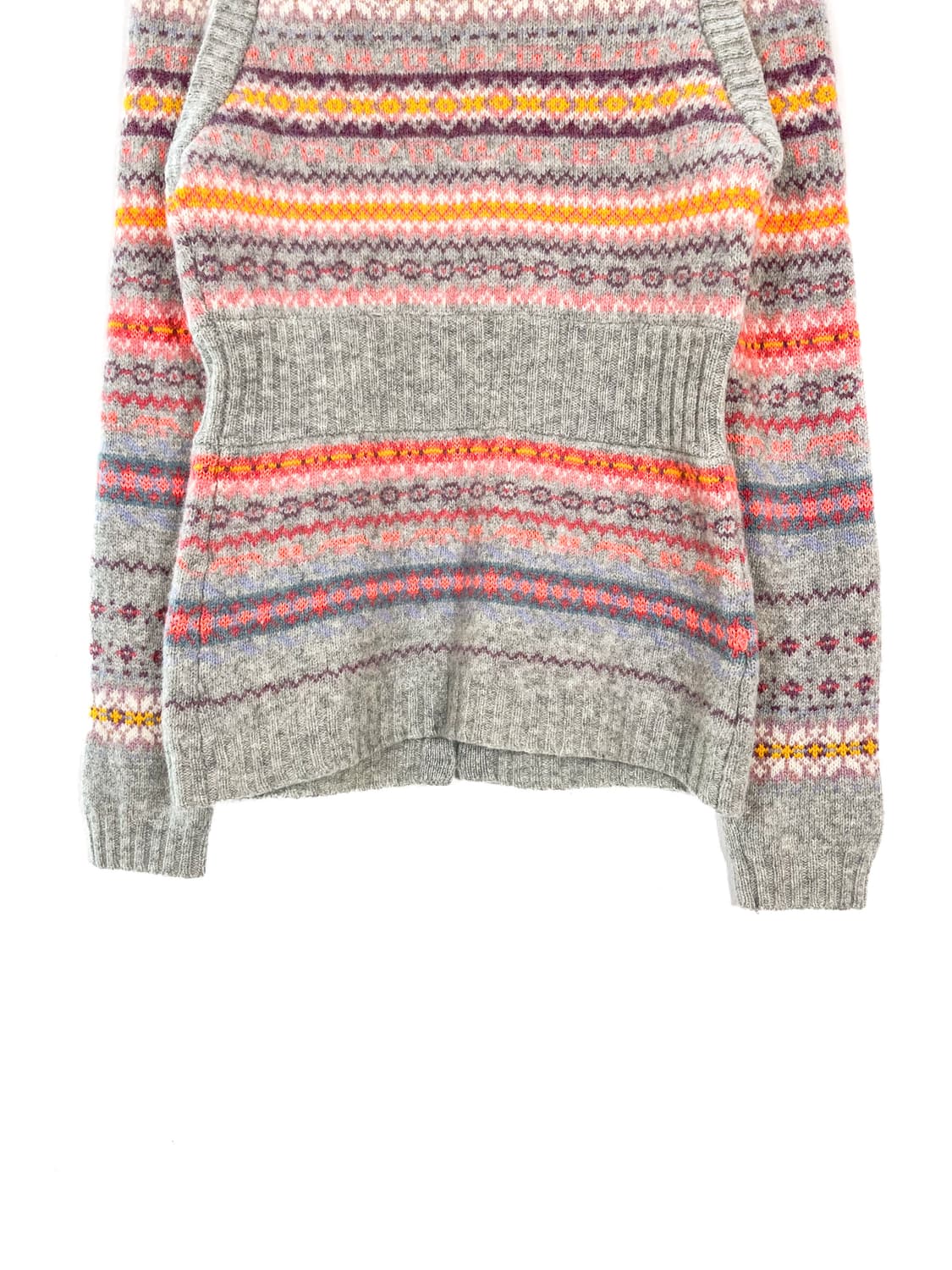 소니아 리키엘 노르딕 패턴 멀티버튼 울 가디건 상품이미지8