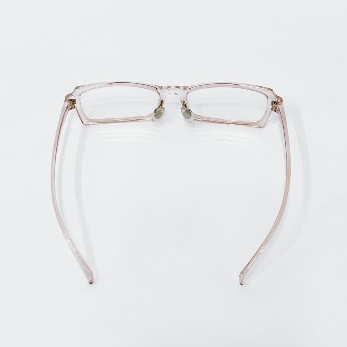 핑크 스퀘어 뿔테 데드스탁 빈티지안경 상품이미지4