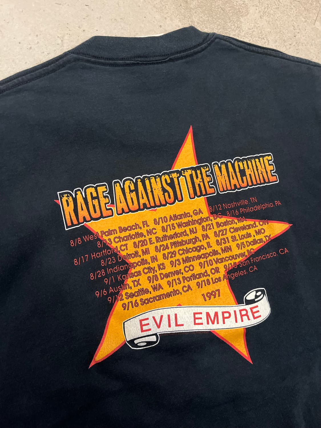 빈티지 90s RAGE AGAINST THE MACHINE  상품이미지4