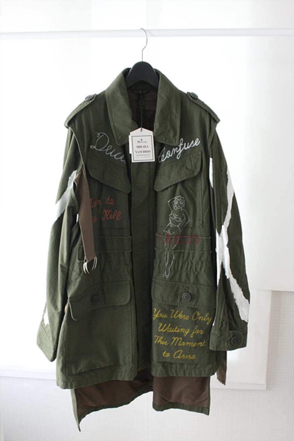 미하라야스히로 mihara yasuhiro 밀리터리 자켓 새제품 상품이미지1