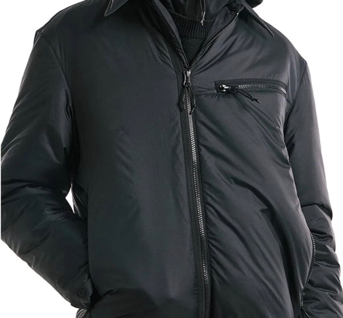 언어펙티드 패디드 셔츠 자켓 블랙 판매합니다 상품이미지1