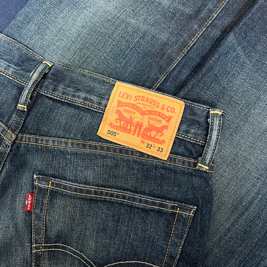 리바이스 505 데님 팬츠 청바지 32 상품이미지4