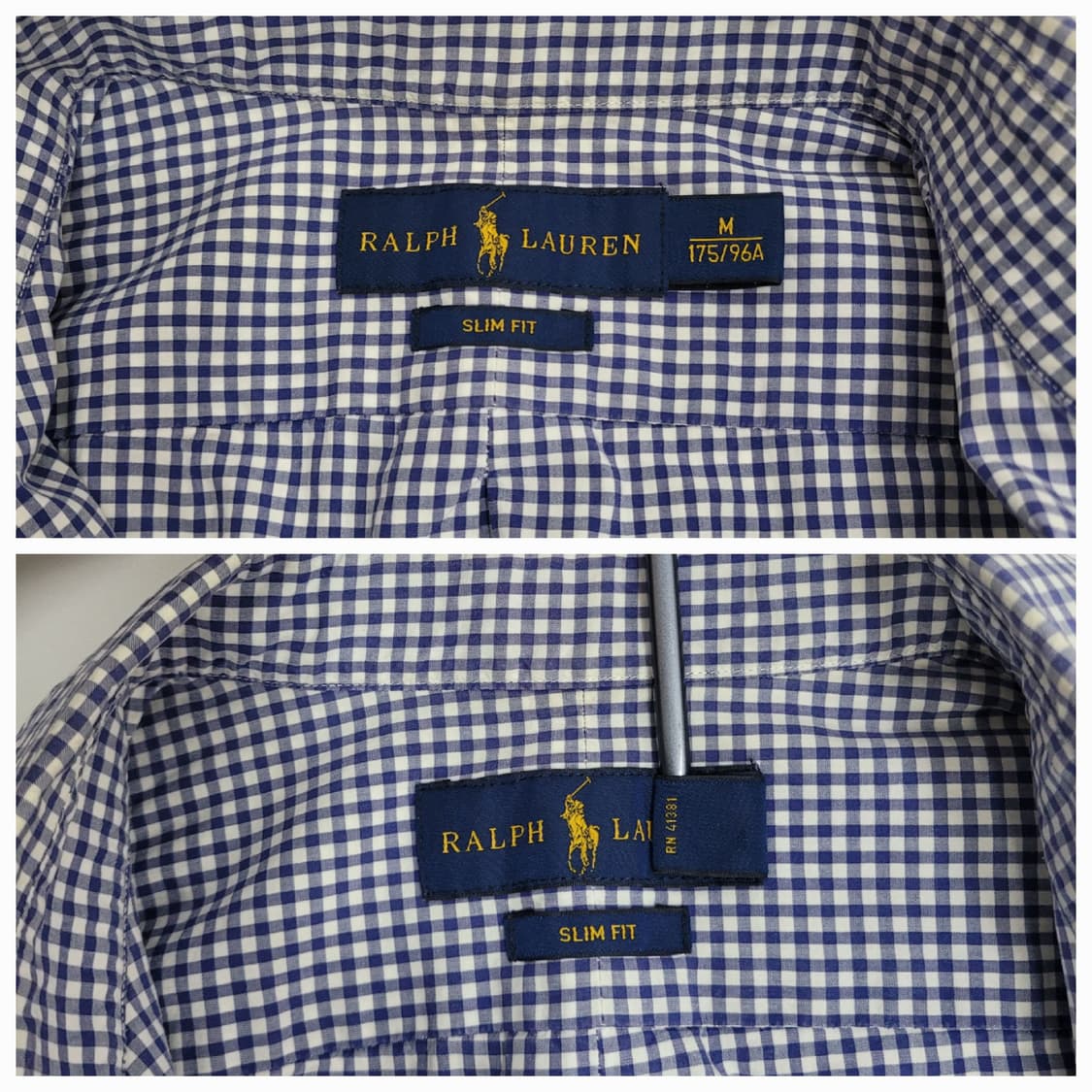 POLO 폴로 랄프로렌 슬림핏 스트라이프 셔츠 / 남 L (175/96A 상품이미지8