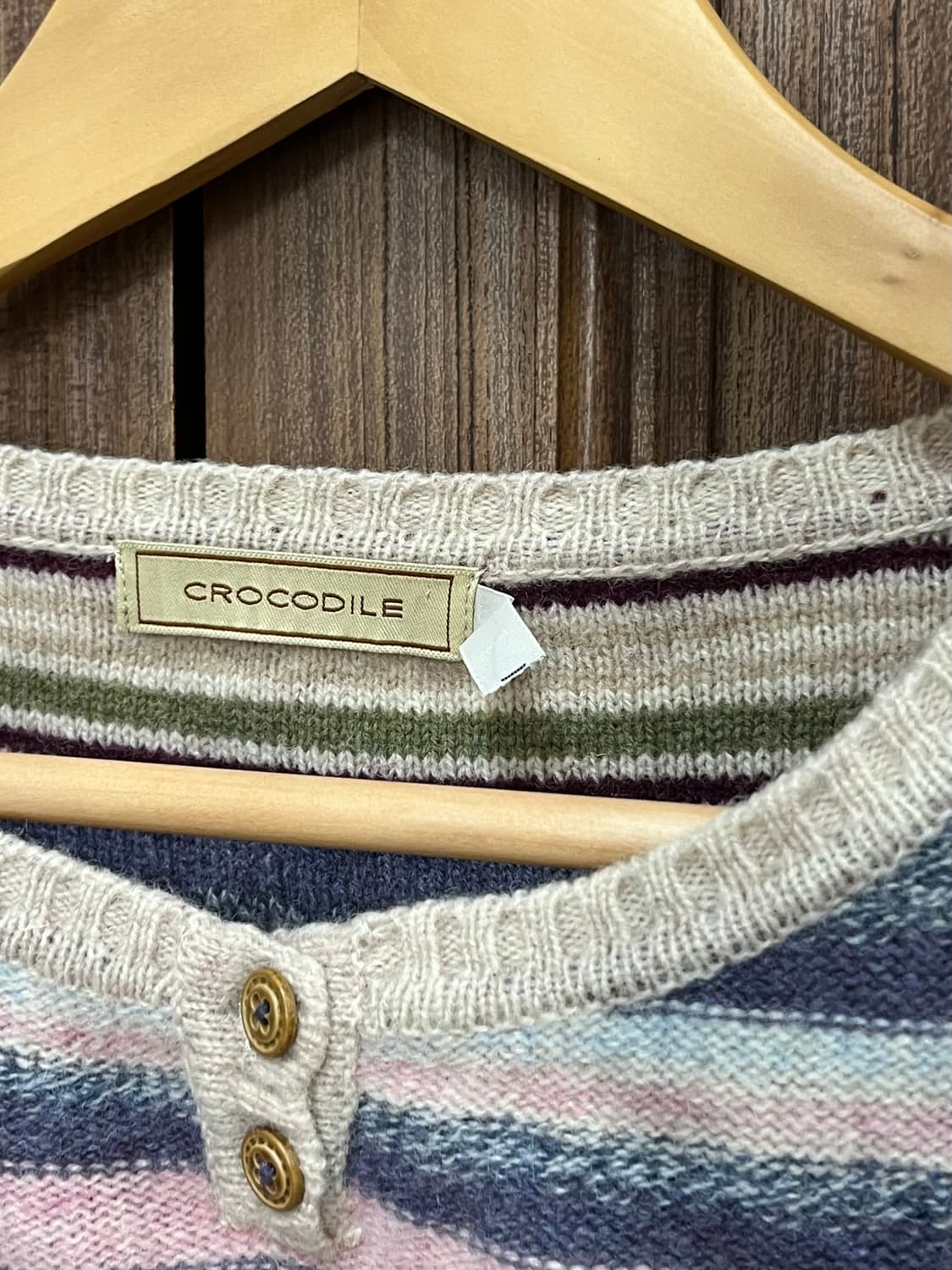 빈티지 스트라이프 캔디 니트 상품이미지2