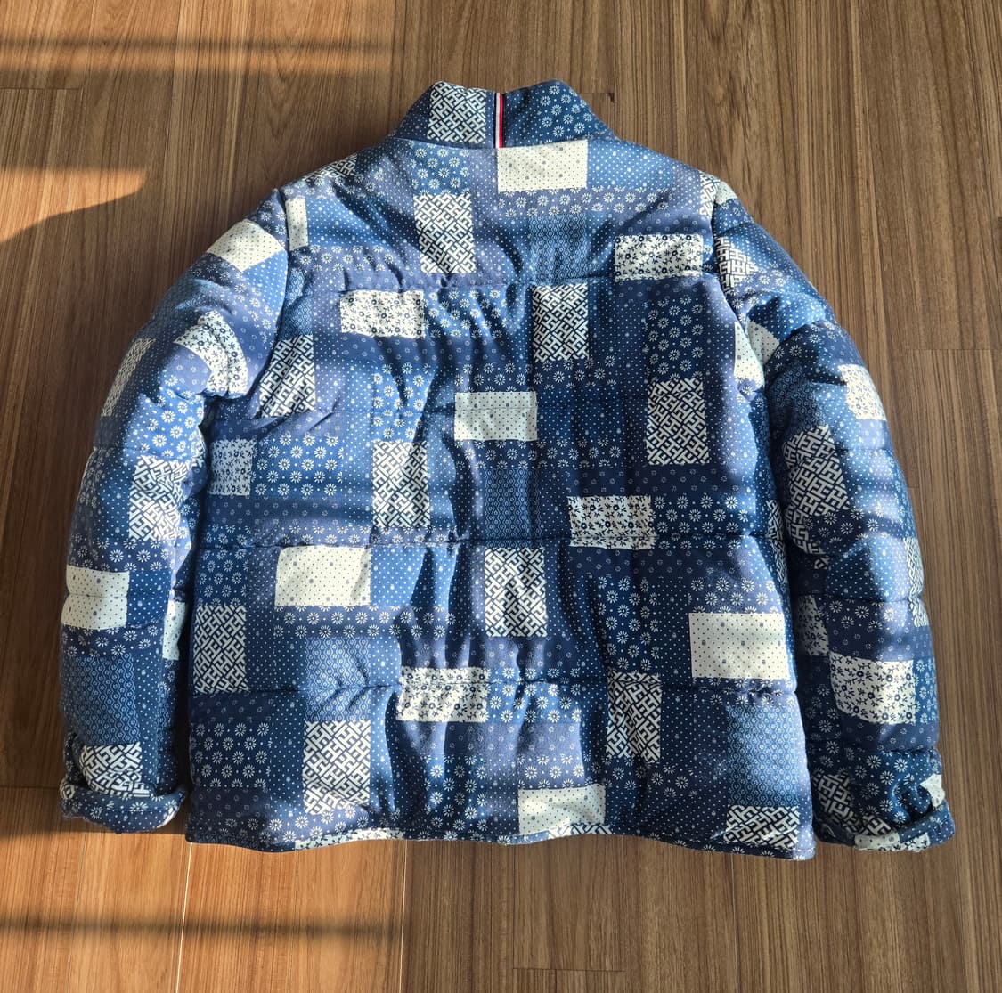 타미힐피거 패치워크 여성 패딩 점퍼 상품이미지9