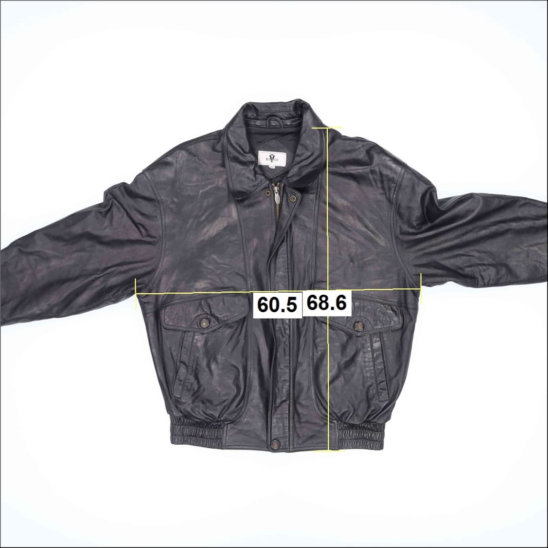 [100] 바쏘 남성 양가죽 라이더 가죽자켓 0119J 상품이미지10