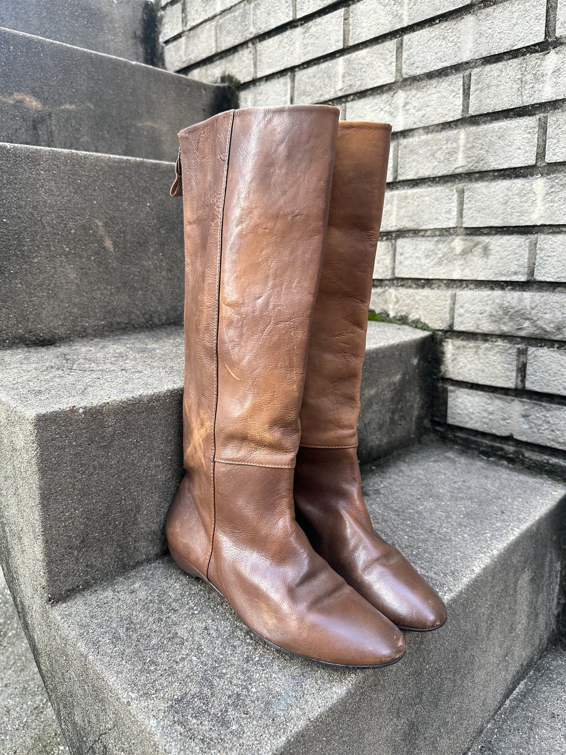 Esquire brown aging boots 상품이미지3