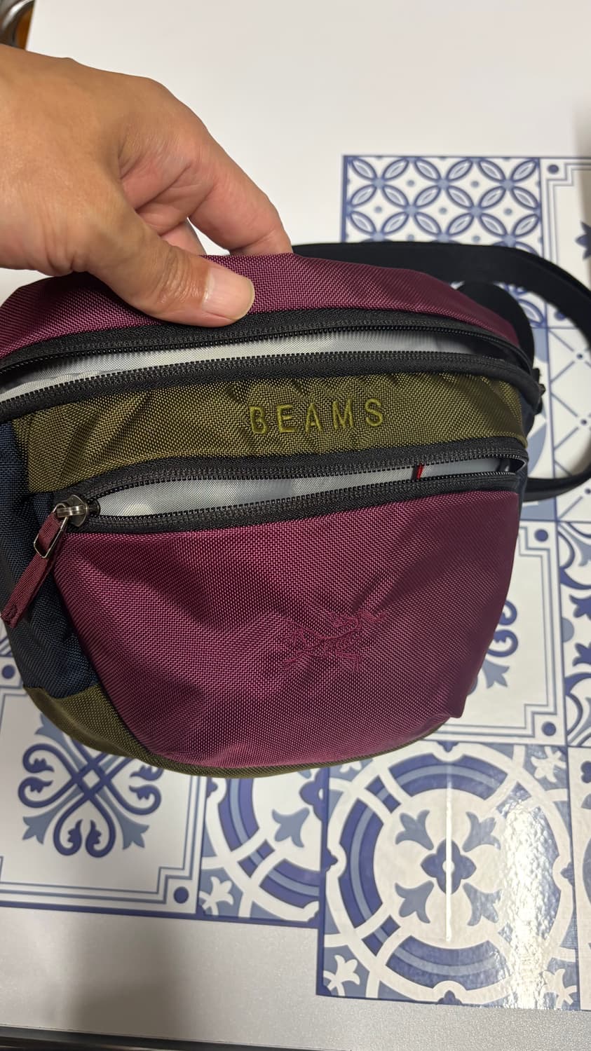 아크테릭스 빔즈 BEAMS 컬러 웨이스트 백  정품 상품이미지1