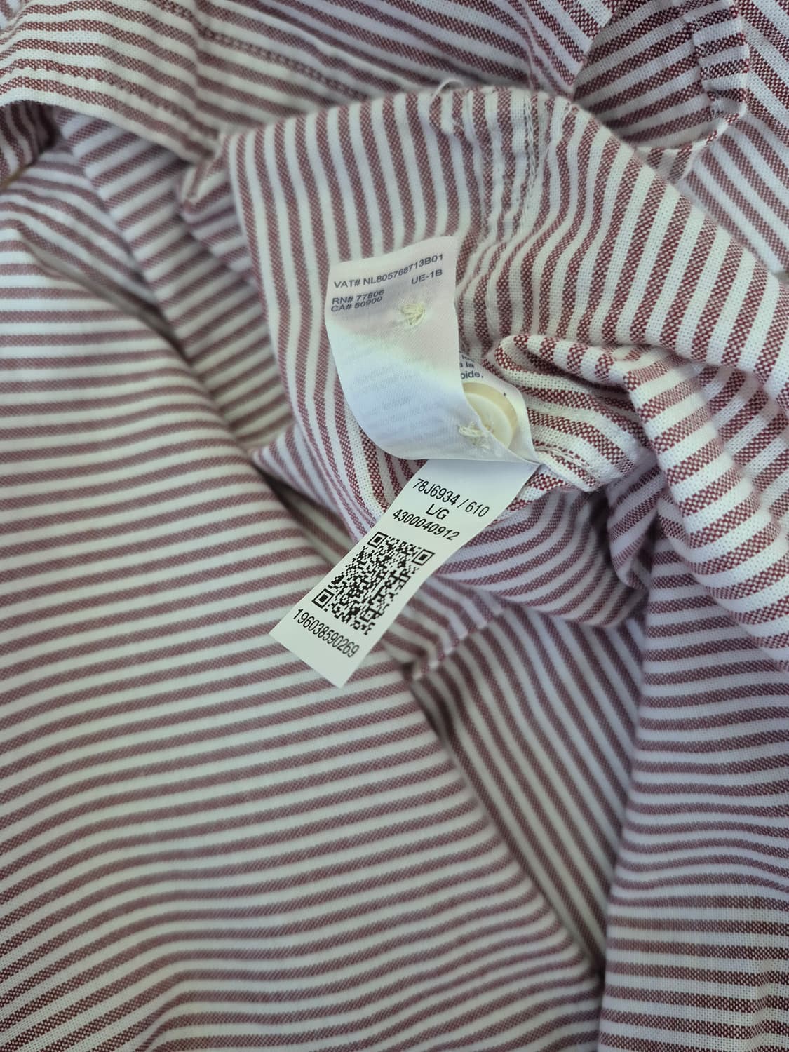 타미힐피거 스트라이프 옥스포드 셔츠 상품이미지6