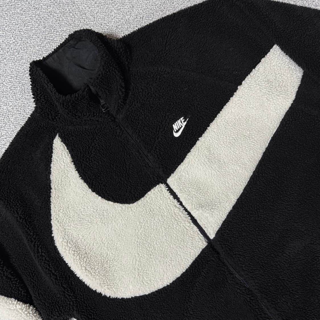 [정가 18만원] 나이키 빅 스우시 후리스 풀집업 2XL 상품이미지7