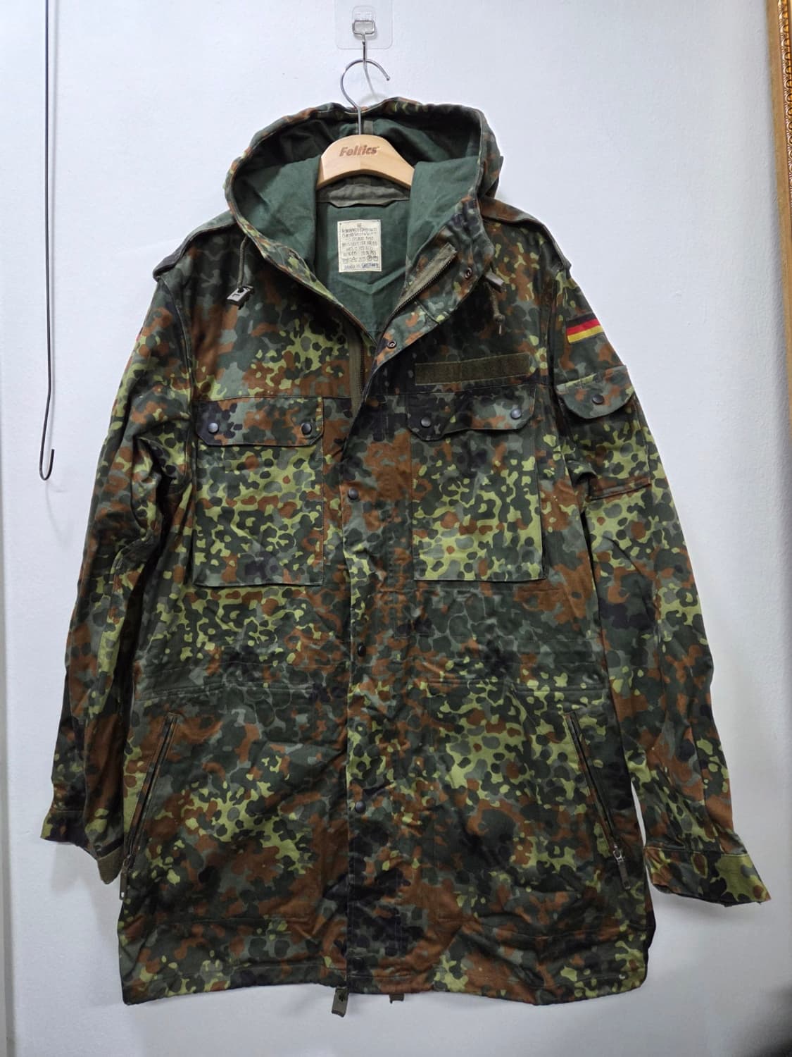 [M.06] [밀리터리] 독일군 전투복 카모파카 상품이미지1