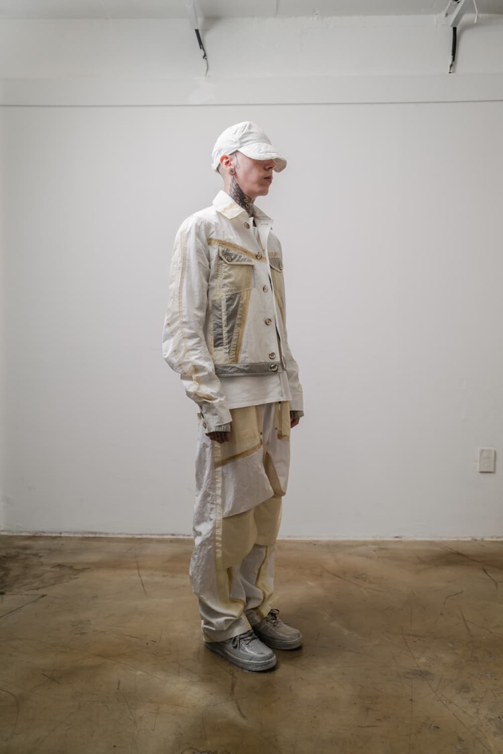 까르넷 아카이브 CRUSTACEAN TRUCKER JACKET / WHI 상품이미지2